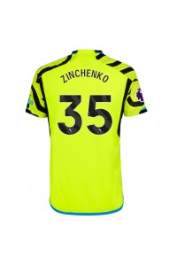 Fotbalové Dres Arsenal Oleksandr Zinchenko #35 Venkovní Oblečení 2023-24 Krátký Rukáv